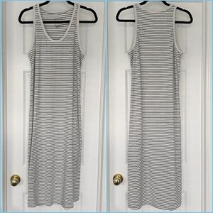 The North Face Terrain Striped Tank Midi‎ Athletic Athleisure Dress Size Medium